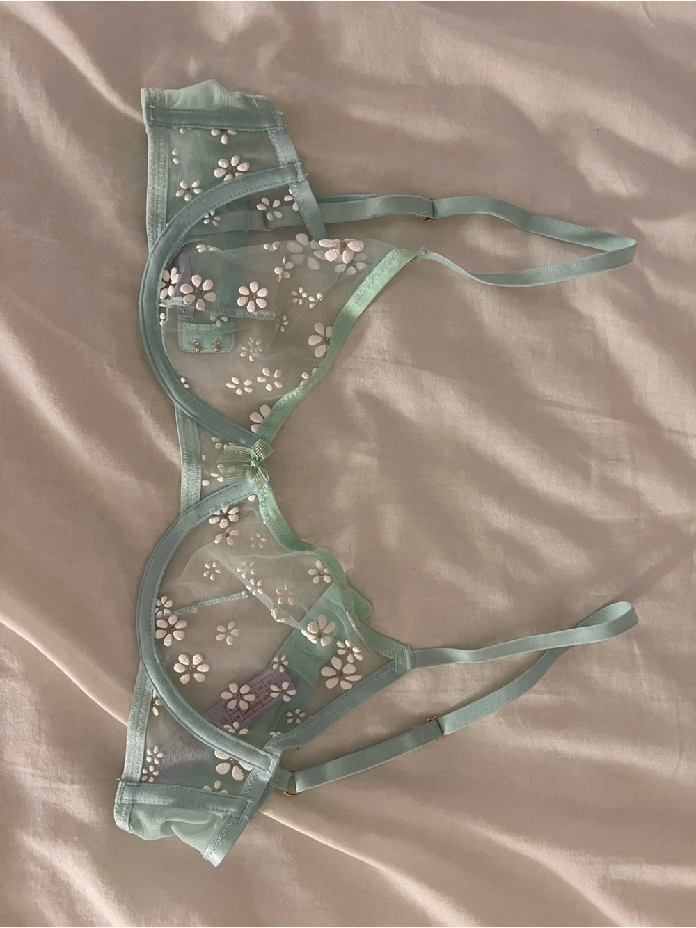 Savage x FENTY Floral Embroidered Underwire Brette